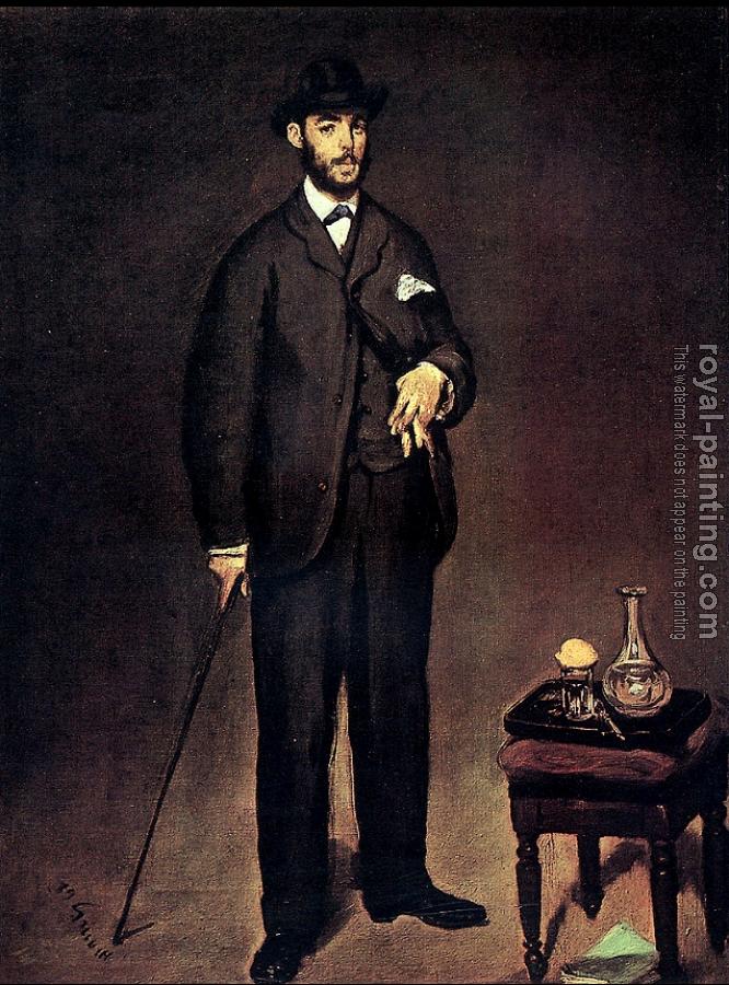 Edouard Manet : Portrait of Theodore Duret
